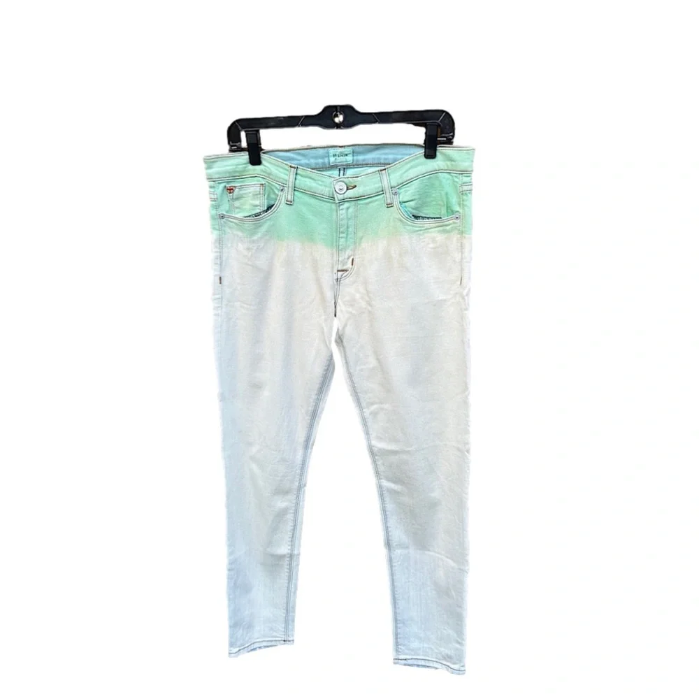 NWOT-Sz 29 Crop Krista Hudson dip dye jeans